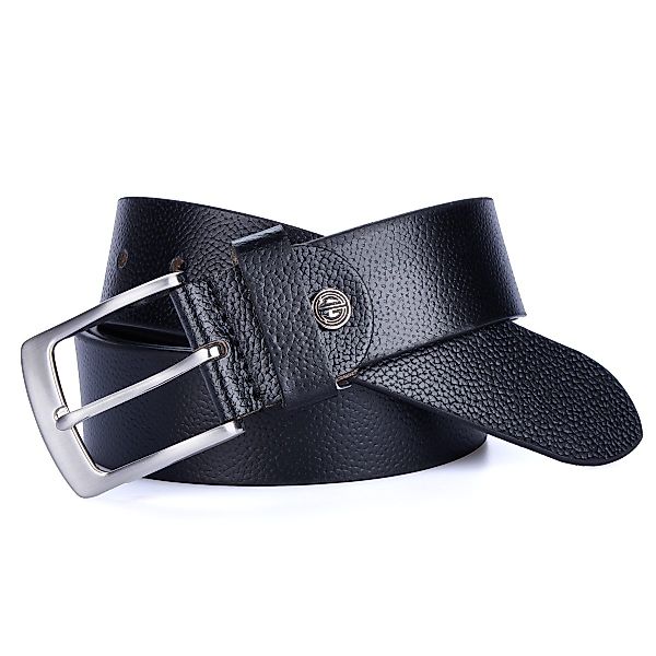 Lindenmann Gürtel aus Leder, Überlänge Farbe schwarz Größe: 120 günstig online kaufen