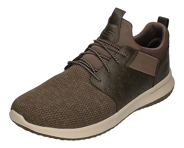 Skechers 65474 Delson Camben Sneaker Olive günstig online kaufen