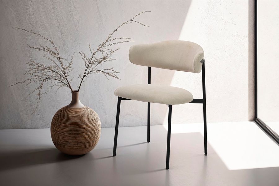 byLIVING Esszimmerstuhl Jersey (2er-Set) (Set), Gestell günstig online kaufen