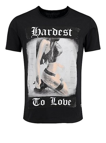 Key Largo T-Shirt T-Shirt Level Printshirt vintage Look MT00543 Rundhalsaus günstig online kaufen