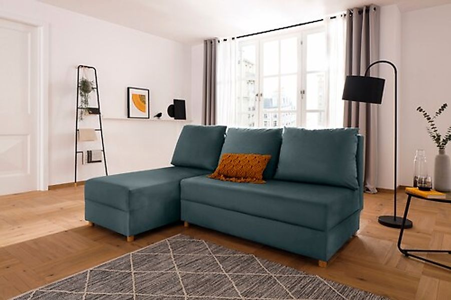 INOSIGN Ecksofa »Mick L-Form«, Longchair links/rechts montierbar, wahlweise günstig online kaufen