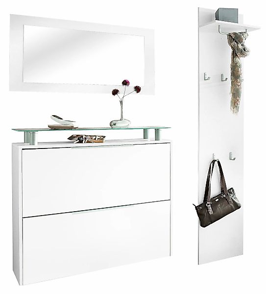 borchardt Möbel Garderoben-Set "Rena 2, (3-tlg.)" günstig online kaufen