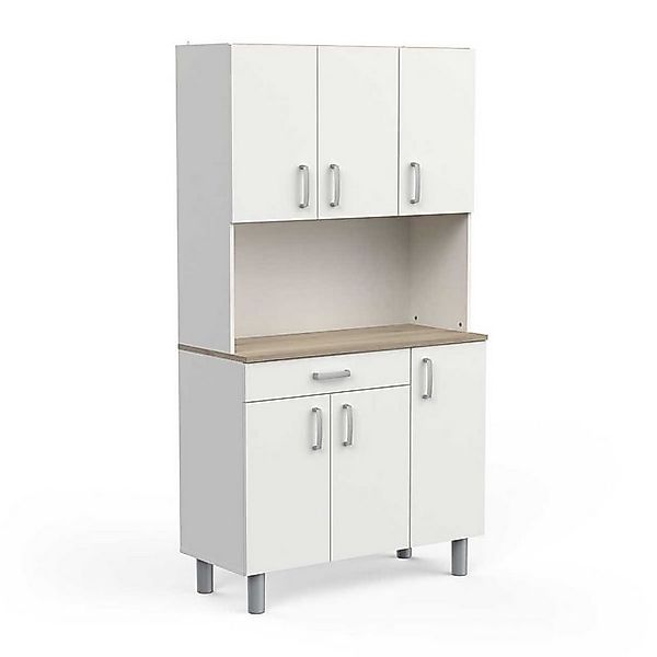 habeig Küchenbuffet Singleküche Küchenschrank Badschrank Küchenregal günstig online kaufen
