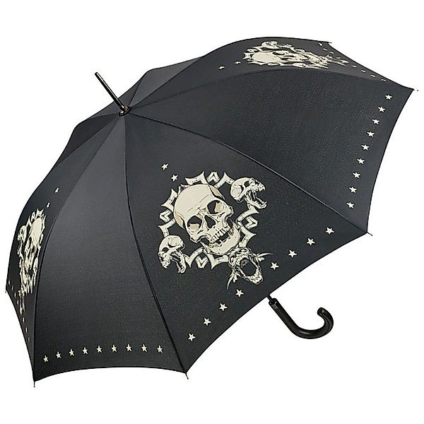 von Lilienfeld Langregenschirm Stockschirm Skull Totenkopf günstig online kaufen