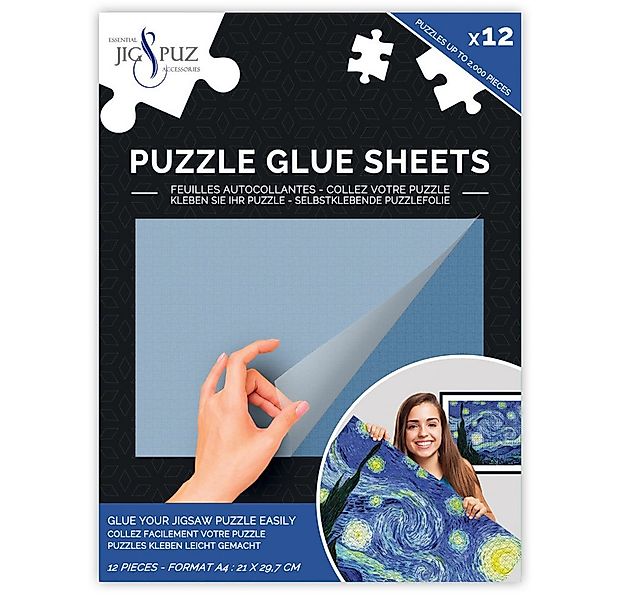 Jig & Puz Puzzle Puzzle-Klebefolie für 2000 Teile, Puzzleteile günstig online kaufen
