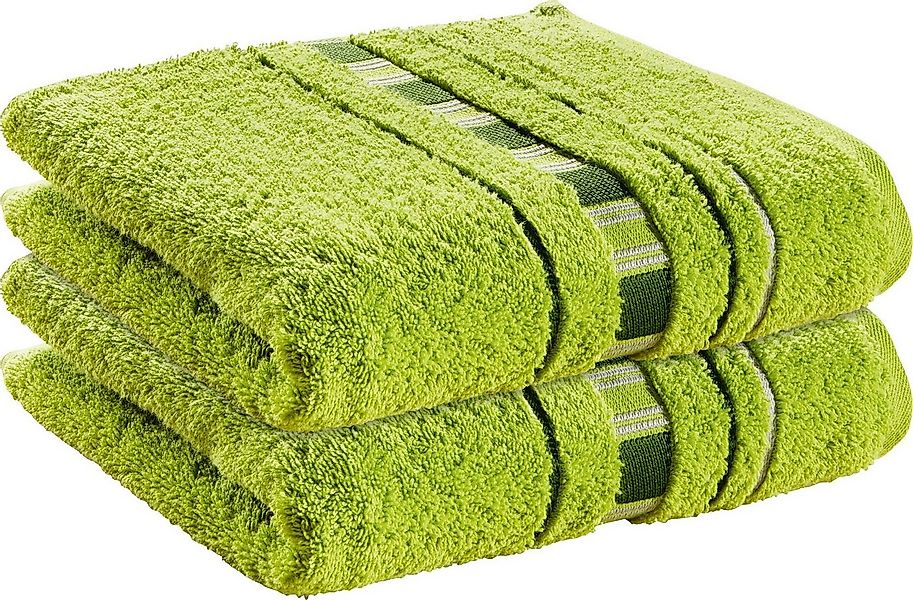 Erwin Müller Handtuch Handtuch "Achern" 2er-Pack, Frottier, Walk-Frottier U günstig online kaufen