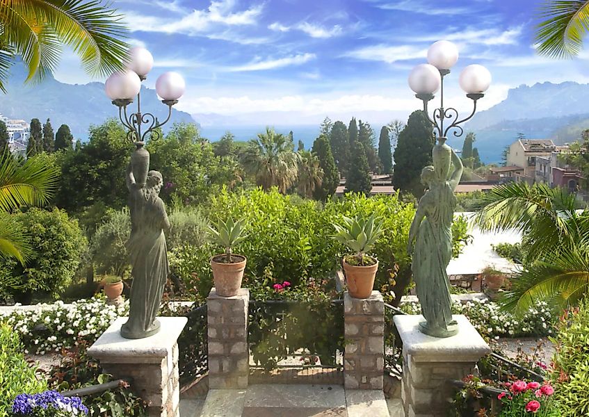 Papermoon Fototapete »Tropischer Garten« günstig online kaufen