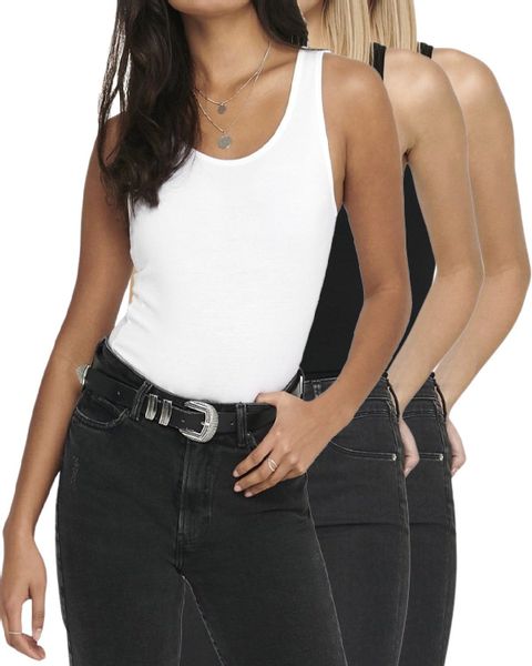 ONLY Tanktop (2er-Pack) Basic long Shirt günstig online kaufen