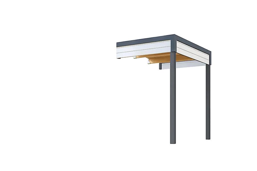 Nordic Holz Gartenhaus-Anbaudach "FELIX FYNN 1 1,5 A", Flachdach günstig online kaufen