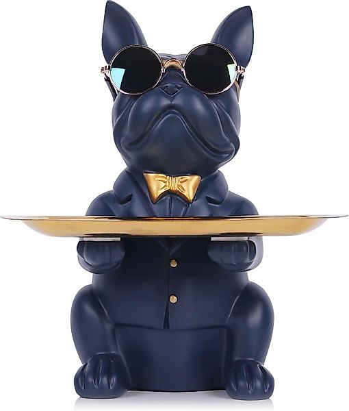 Coonoor Dekoschale Bulldogge Deko Skulpturen, Schlüsselbrett günstig online kaufen