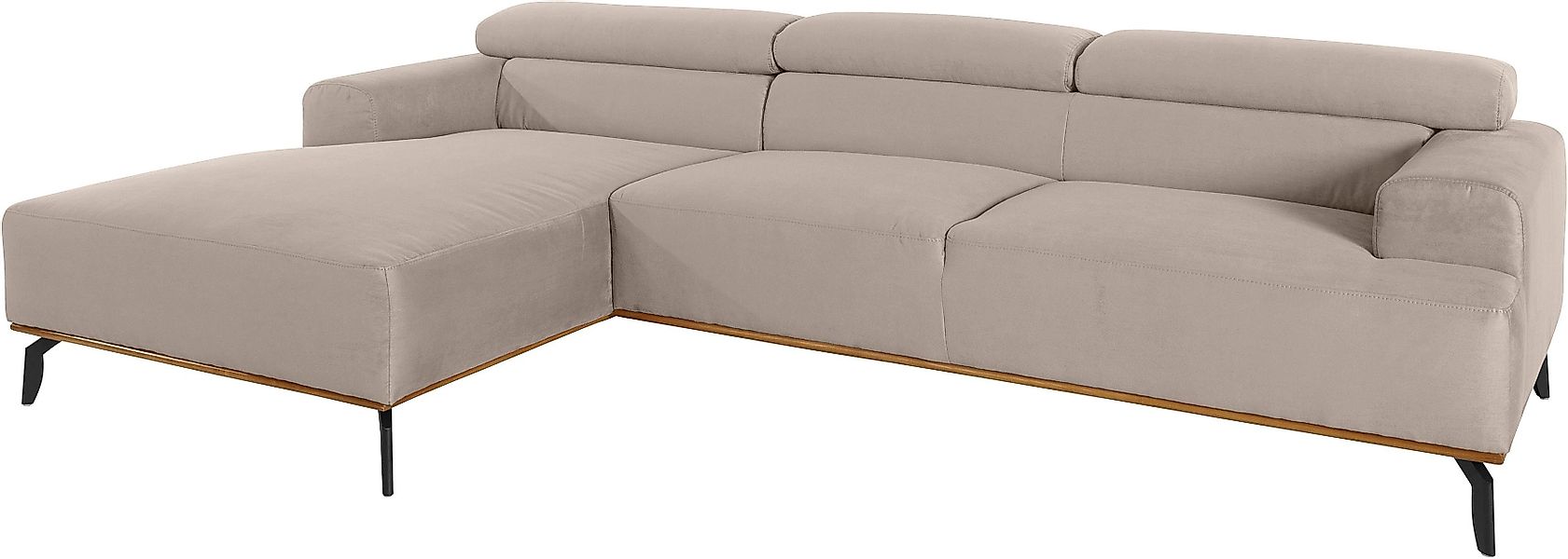 Places of Style Ecksofa Carlo L-Form, günstig online kaufen