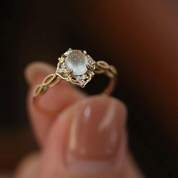 RWEUOQ Fingerring Offener verstellbarer Damenring mit günstig online kaufen