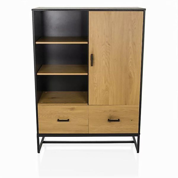 hjh LIVING Beistellschrank Büroschrank AMIO H Modernes Highboard im Industr günstig online kaufen