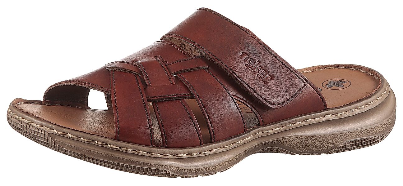 Rieker Pantolette Strandschuh, Sommerschuh, Hausschuh mit günstig online kaufen