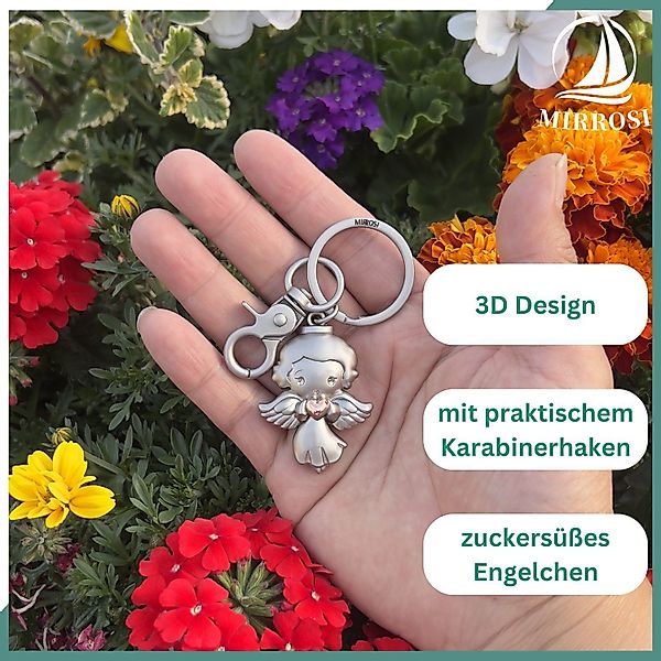 MIRROSI Schlüsselanhänger Schutzengel Engel "Elsa" mit günstig online kaufen