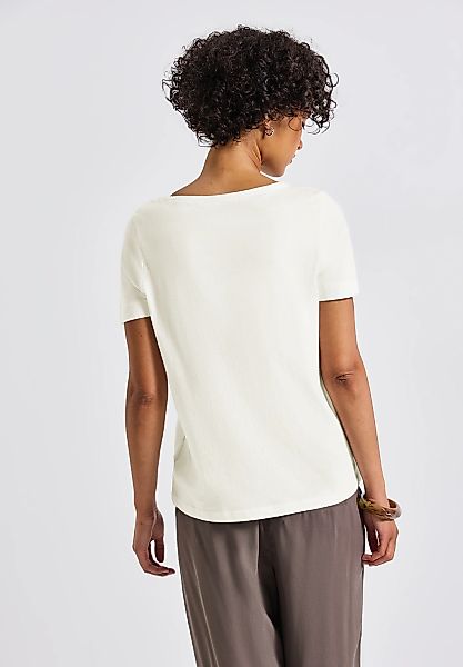 STREET ONE T-Shirt mit Rundhalsausschnitt günstig online kaufen