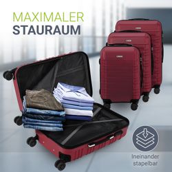 Juskys Trolleyset Rom, 4 Rollen, (3 günstig online kaufen