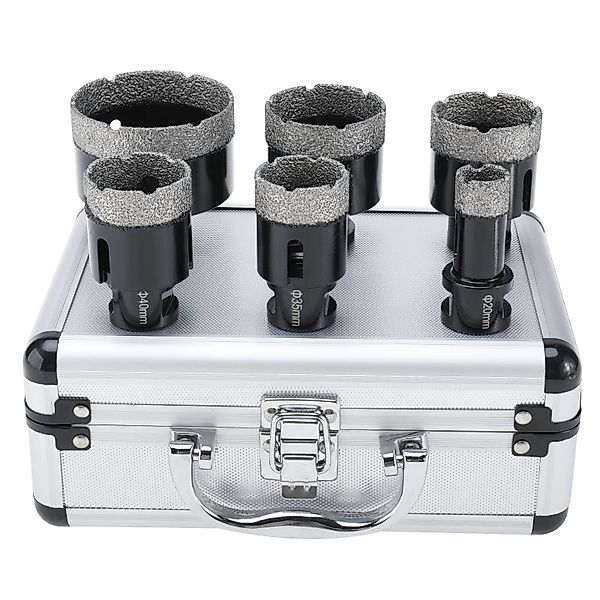 BTTO Fliesenbohrer Diamantbohrkronen Hohlbohrer Kernbohrer,20-68mm, (6-tlg) günstig online kaufen