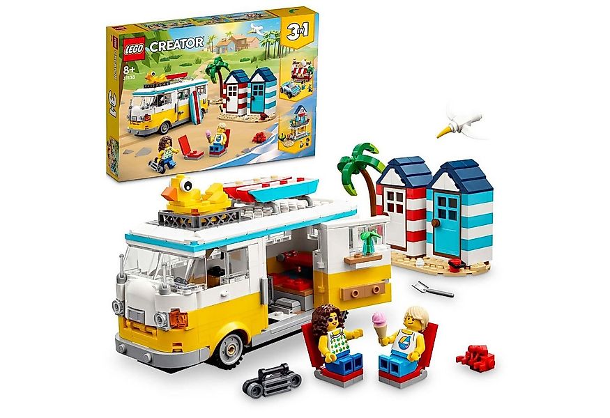LEGO® LEGO® 31138 Creator - Strandcampingbus - Rare Item Konstruktions-Spie günstig online kaufen