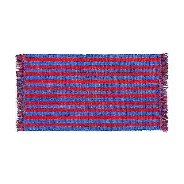 HAY - Stripes and Stripes Fußmatte 95x52cm - wildblume/LxB 95x52cm günstig online kaufen
