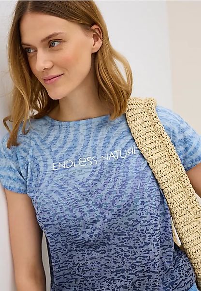 CECIL Ausbrenner Wording Shirt günstig online kaufen