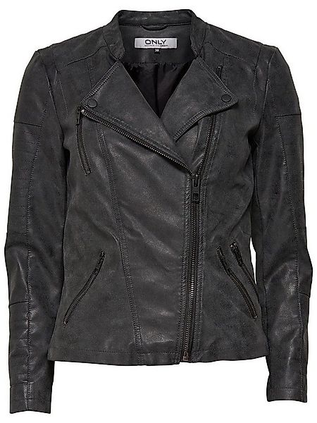 ONLY Outdoorjacke AVA mit asymetrischem Reißverschluss und Kragen günstig online kaufen