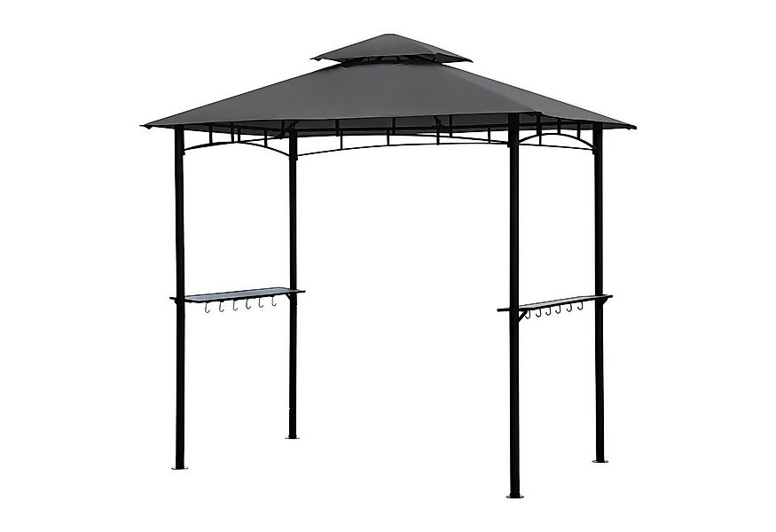 Sekey Grillpavillon 245 x 150 cm BBQ Pavillion Grillzelt Gartenzelt Winterf günstig online kaufen