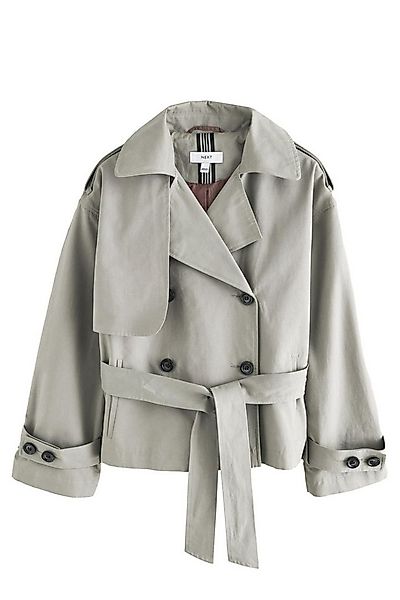 Next Kurzjacke Verkürzte Trenchjacke mit Gürtel, Kurzgröße (1-St) günstig online kaufen
