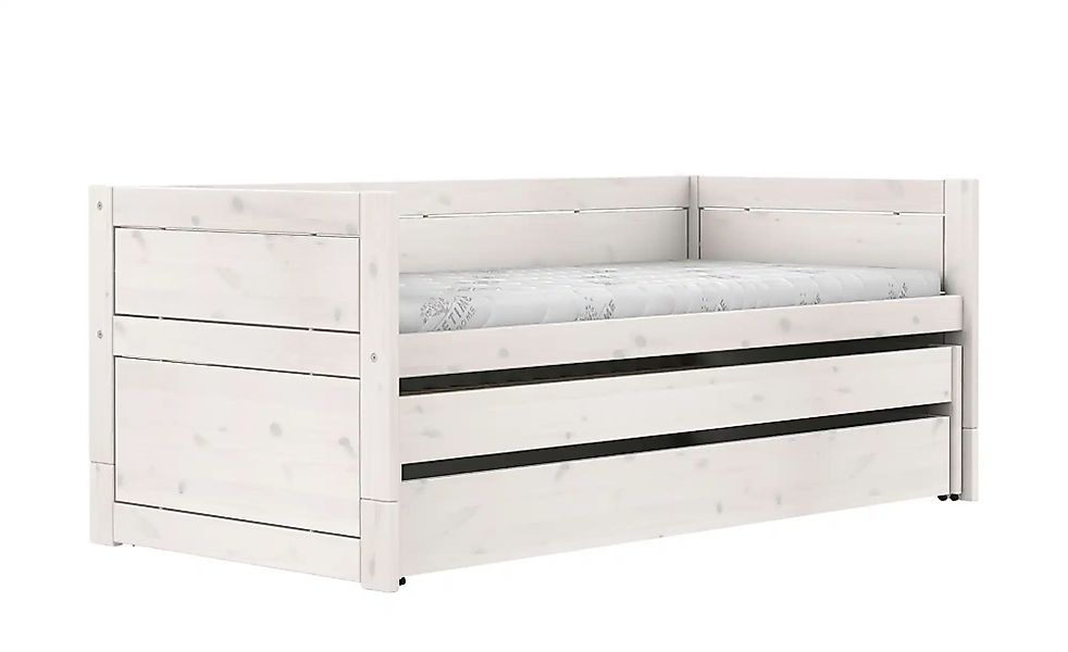 Lifetime Kojenbett mit Gästebett und Bettkasten  Basis ¦ weiß ¦ Maße (cm): günstig online kaufen