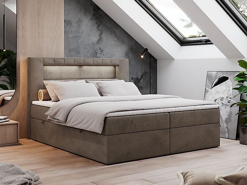 MKS MÖBEL Boxspringbett GOLD5 (Set, Packung, günstig online kaufen