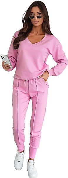 EloModa Jogginganzug Damen Jogginganzug Freizeitanzug mit günstig online kaufen