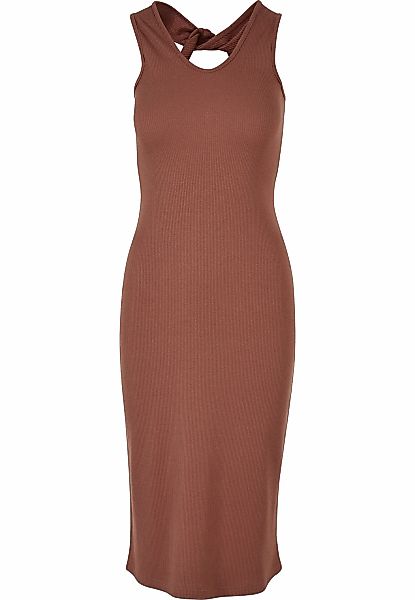 URBAN CLASSICS Shirtkleid "Urban Classics Damen Ladies Midi Sleeveless Rib günstig online kaufen