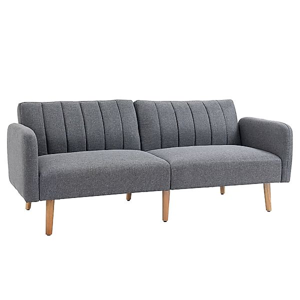 HOMCOM Schlafsofa 2-Sitzer Stoffsofa Bettsofa mit günstig online kaufen