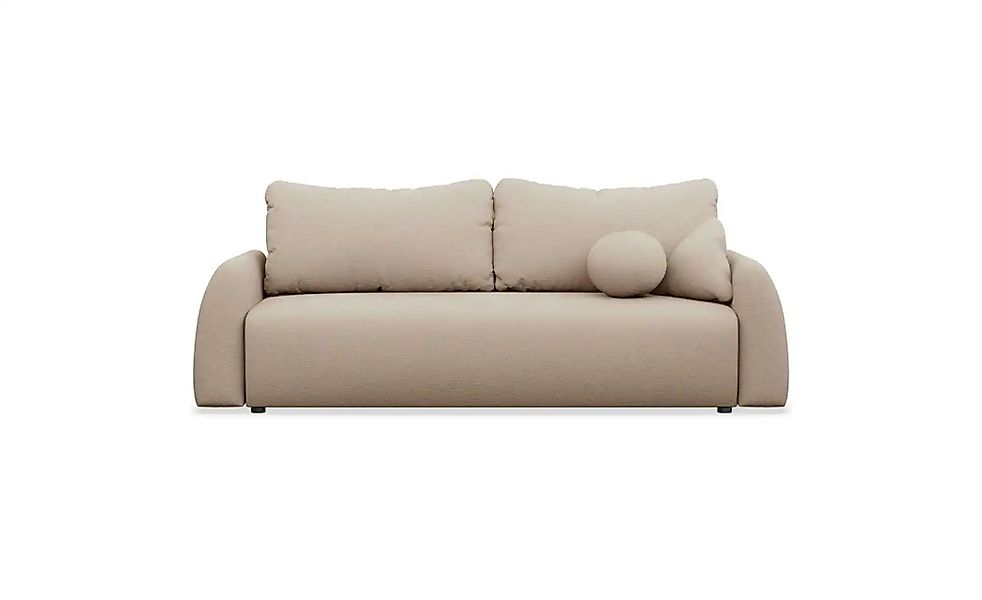 Selsey Schlafsofa Nubelle   ¦ beige ¦ Maße (cm): B: 244 H: 85 Polstermöbel günstig online kaufen