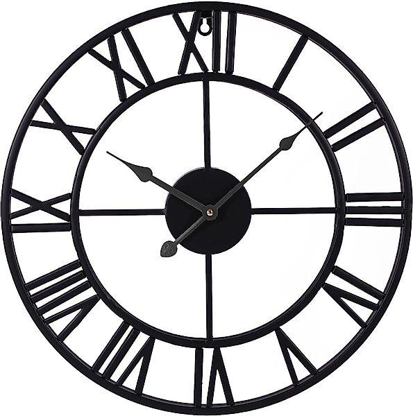 Samilito Wanduhr im Vintage-Stil Rund mit günstig online kaufen