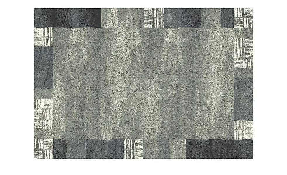 Webteppich  Ira - grau - Synthethische Fasern - 80 cm - Sconto günstig online kaufen