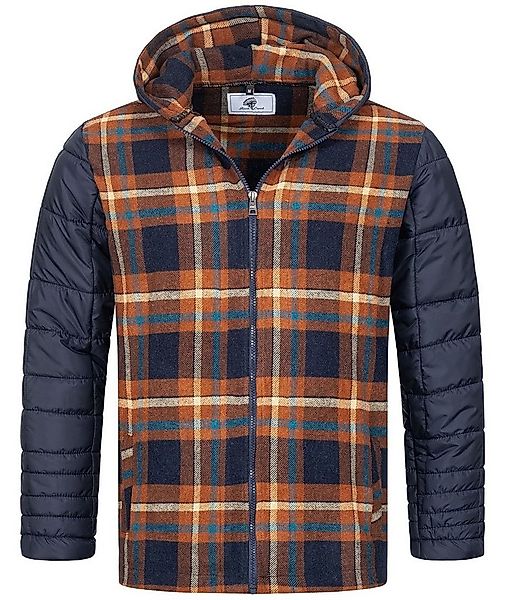 Rock Creek Steppjacke Herren Flanelljacke mit Kapuze H-265 günstig online kaufen