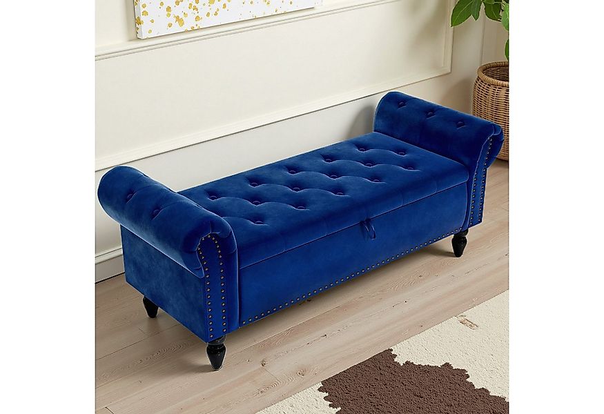 TLGREEN Bettbank Sitzbank mit Stauraum,133 x 53 x 46 cm Polsterbank, (Umdre günstig online kaufen