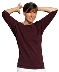 ESPARTO Yogashirt Halbarmshirt Sadaa in Bio-Baumwolle günstig online kaufen