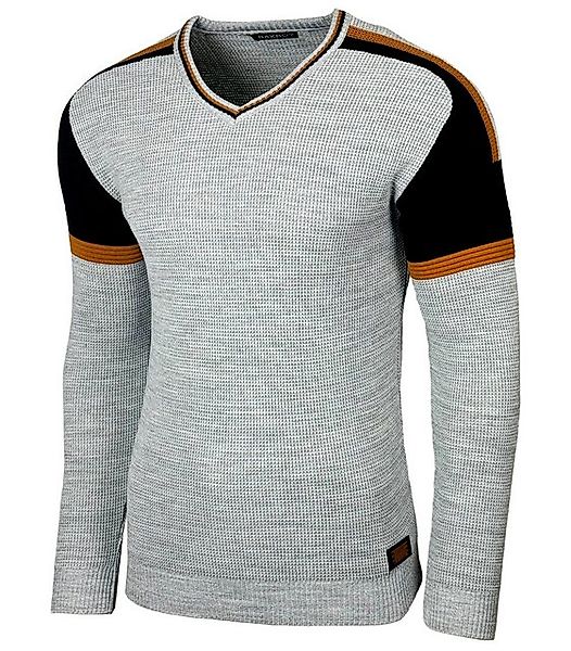 Baxboy Strickpullover BAXBOY Herren stylischer V-Neck günstig online kaufen
