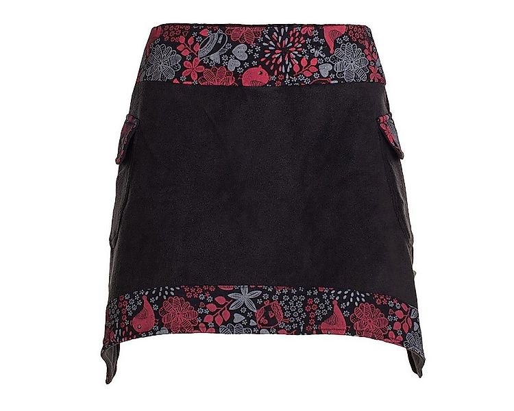 Vishes Minirock Thermorock warmer Damen Winterrock kurz Elfen Minirock aus günstig online kaufen