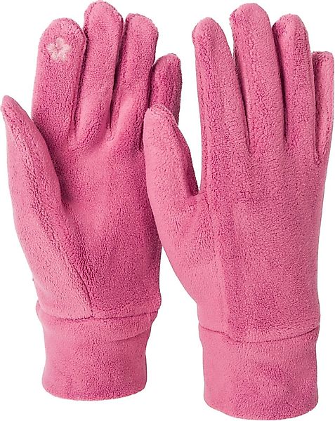 styleBREAKER Fleecehandschuhe Einfarbige Touchscreen Fleece Handschuhe günstig online kaufen