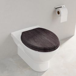 welltime WC-Sitz »WOOD«, Mit Absenkautomatik günstig online kaufen
