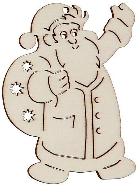 Hofmeister Fensterbild Hofmeister Kinder Fensterbild Weihnachtsmann günstig online kaufen