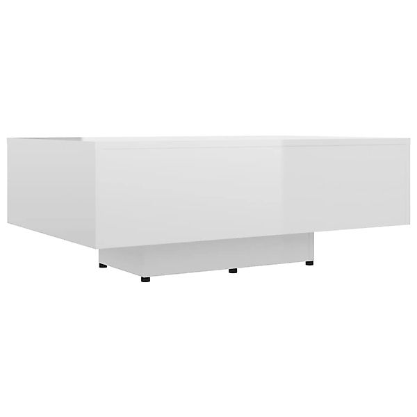 vidaXL Couchtisch Hochglanz-Weiß 85x55x31 cm Holzwerkstoff 803386 günstig online kaufen