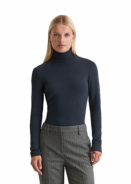 Marc OPolo Langarmshirt "aus soft geripptem Jersey" günstig online kaufen