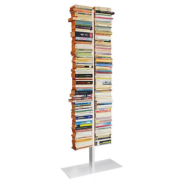 Radius - Booksbaum Bücherregal groß - weiß/BxHxT 39x170,5x12cm/16 Fächer günstig online kaufen