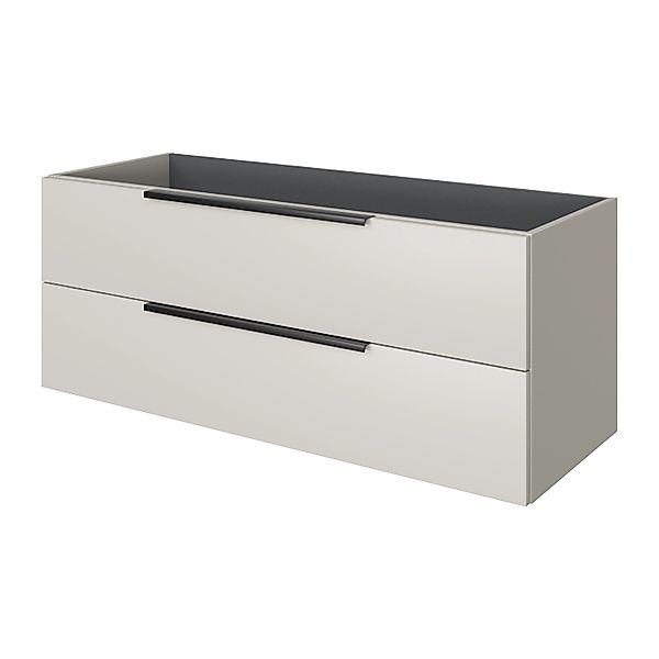 Pelipal Unterschrank für Doppel-Waschtisch Quantum 07 Kaschmit Matt 120 cm günstig online kaufen