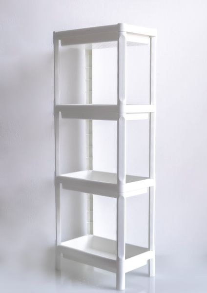 ONDIS24 Badregal Kunststoffregal Haushaltsregal Steckregal Linda, günstig online kaufen