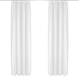 my home Gardine "Nora" Kräuselband 1 Stk. tlg. Blickdicht, Leinenlook, Poly günstig online kaufen